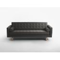 Divano 3 posti design in tessuto Algard Wood Steel