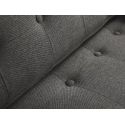Divano 3 posti design in tessuto Algard Wood Steel