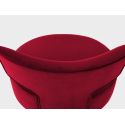Poltroncina da salotto moderna Mykland Cranberry