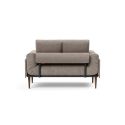 Divano letto singolo sfoderabile Rollo - 318 Cordufine Beige