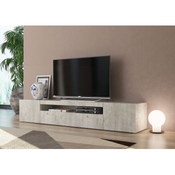 Mobile TV in legno MDF Bandol Cement 2