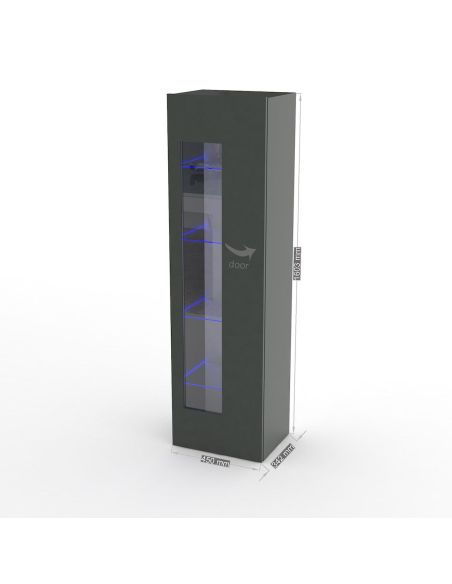 Vetrina per soggiorno Bandol Shelf Anthrax