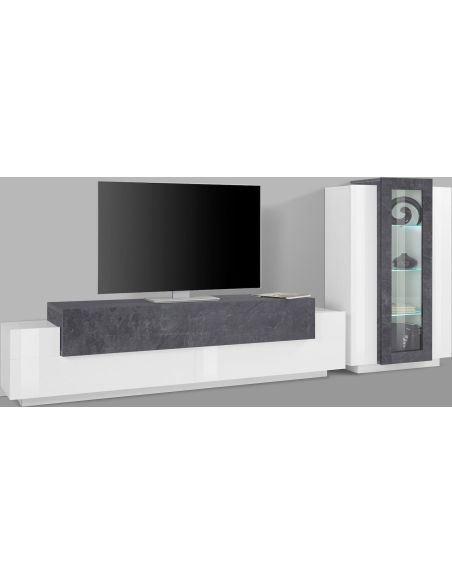 Parete attrezzata moderna Krisen Living WR Parete attrezzata moderna Krisen Living WR