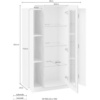 Vetrina soggiorno Krisen WC 2