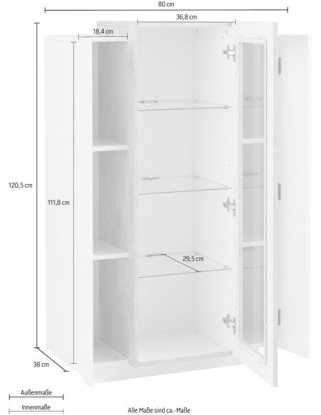 Vetrina soggiorno Krisen WC