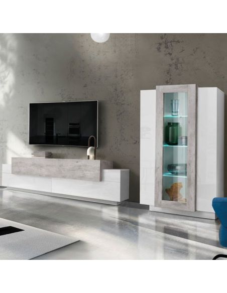 Parete attrezzata moderna Krisen Living WC