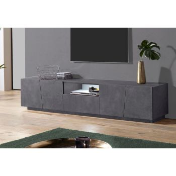 Mobile TV in legno MDF Annabel 220 Slate 2