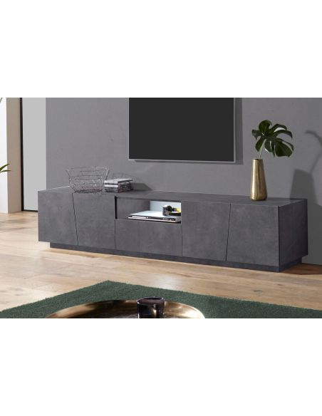 Mobile TV in legno MDF Annabel 220 Slate Mobile TV in legno MDF Annabel 220 Slate