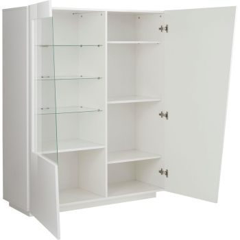 Vetrina soggiorno design moderno Annabel White 2