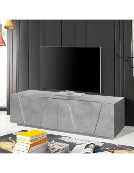 Mobile porta TV Taylor 4A Cement