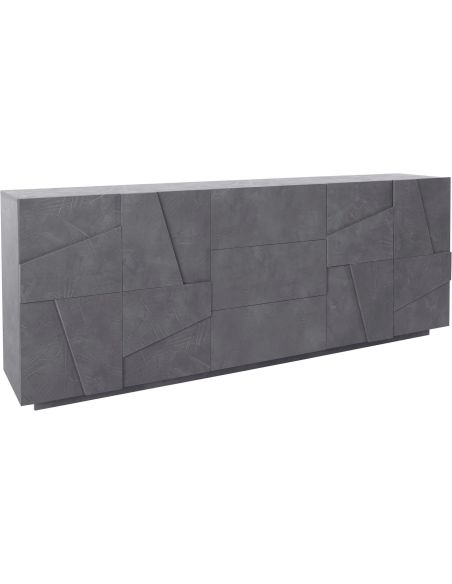 Credenza moderna Taylor 4A/3C Slate
