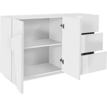 Madia design moderno Taylor 2A/3C White 2