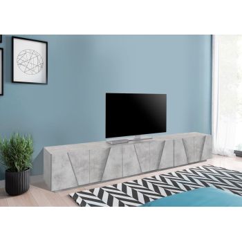 Mobile porta TV Taylor 6A Cement 2