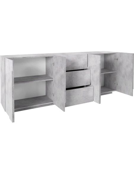 Credenza cucina Taylor 4A/3C Cement
