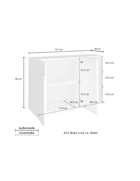 Madia ingresso Taylor 3A/120 White