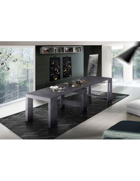 Consolle allungabile fino a 300 cm Rapida Slate Consolle allungabile fino a 300 cm Rapida Slate