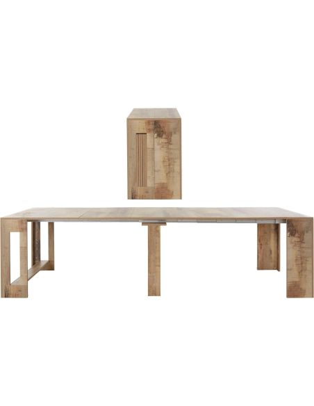 Tavolo consolle allungabile Rapida Maple