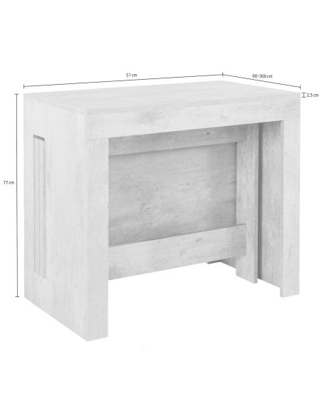 Consolle allungabile Rapida White