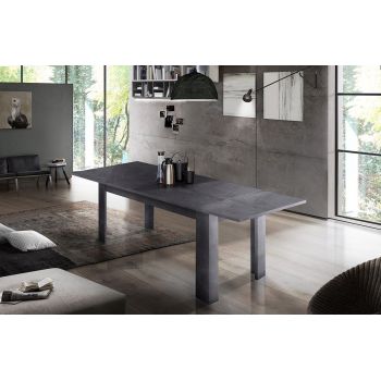 Tavolo rettangolare allungabile Dolphy 160 Slate 2