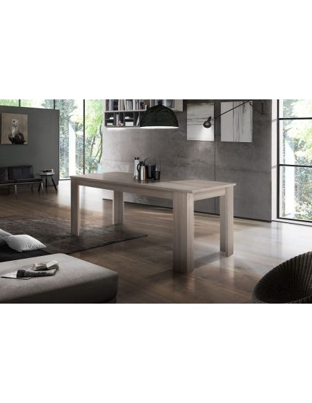 Tavolo rettangolare allungabile Dolphy 160 Elm