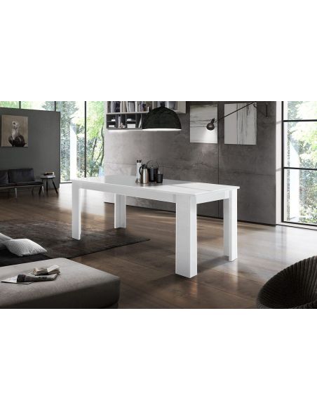 Tavolo allungabile Dolphy 140 White Tavolo allungabile Dolphy 140 White