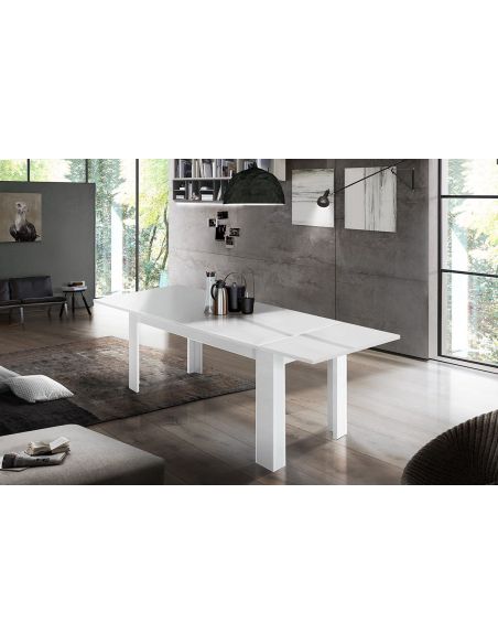 Tavolo allungabile Dolphy 140 White Tavolo allungabile Dolphy 140 White