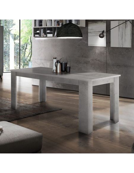 Tavolo rettangolare allungabile Dolphy 140 Bronx