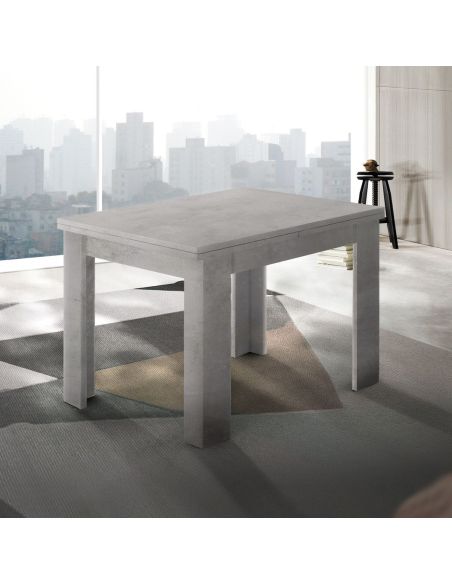 Tavolo quadrato allungabile Dolphy 90 Bronx