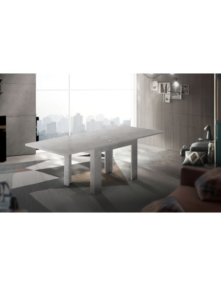 Tavolo quadrato allungabile Dolphy 90 Bronx