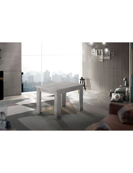 Tavolo quadrato allungabile Dolphy 90 Bronx