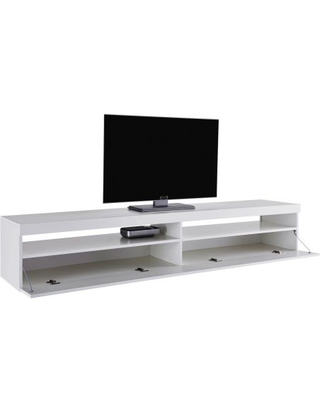 Mobile TV moderno Vidar 200 White Mobile TV moderno Vidar 200 White