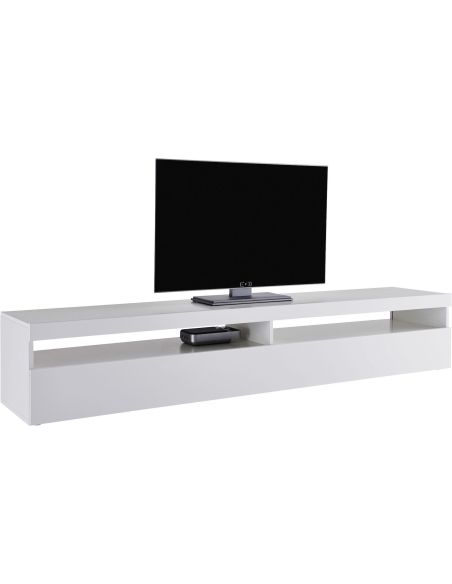 Mobile TV moderno Vidar 200 White Mobile TV moderno Vidar 200 White
