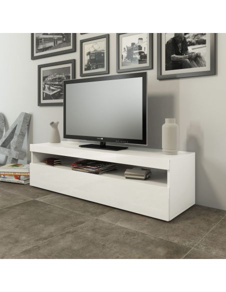 Mobiletto TV Vidar 130 White