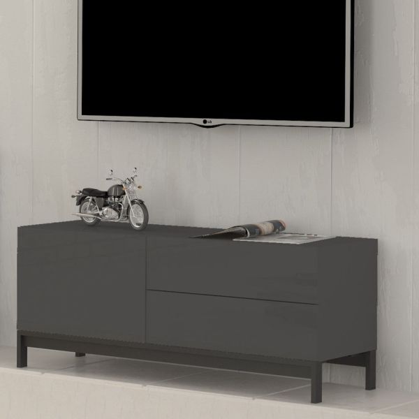 Mobiletto TV design Teodor 1A/2C+ Anthrax