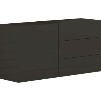 Mobiletto porta TV Teodor 1A/3C Anthrax 2