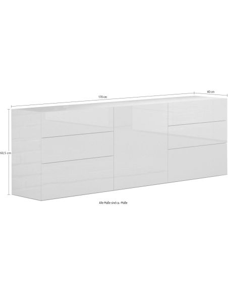 Madia porta TV design Teodor 1A/6C Anthrax Madia porta TV design Teodor 1A/6C Anthrax