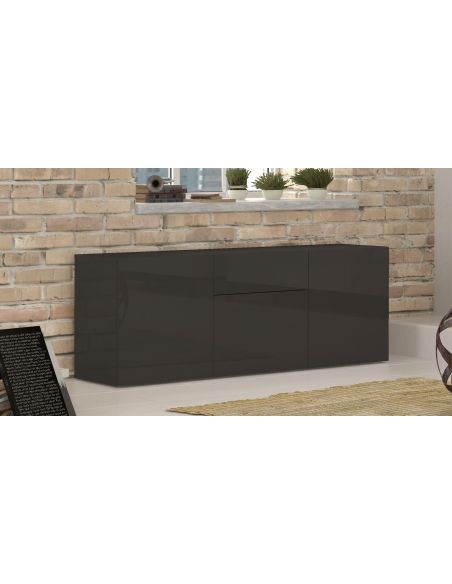 Madia porta TV moderna Teodor 3A/1C Anthrax