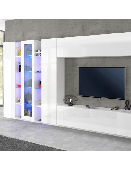 Parete attrezzata moderna Brody A