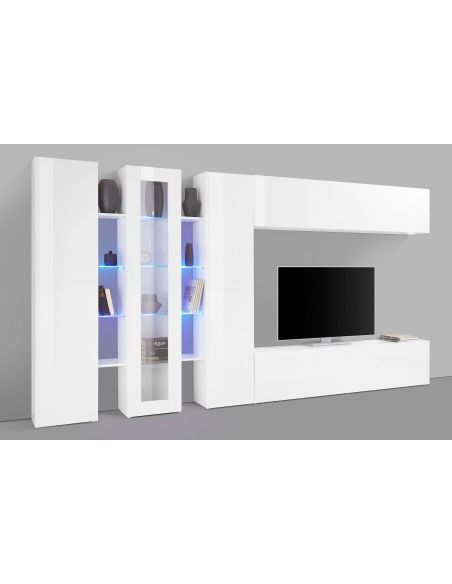 Parete attrezzata moderna Brody A