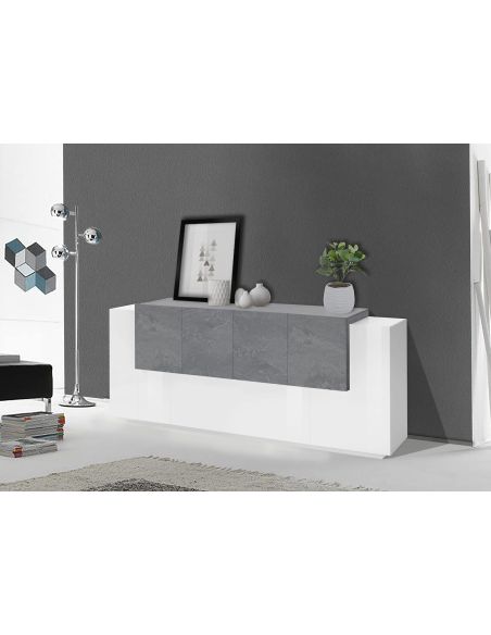 Madia cucina design moderno Lukas 3A/4A WS