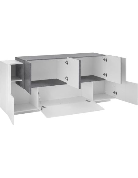 Madia cucina design moderno Lukas 3A/4A WS