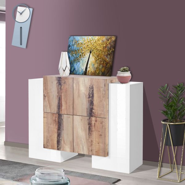 Mobile credenza in legno per soggiorno Rittenus