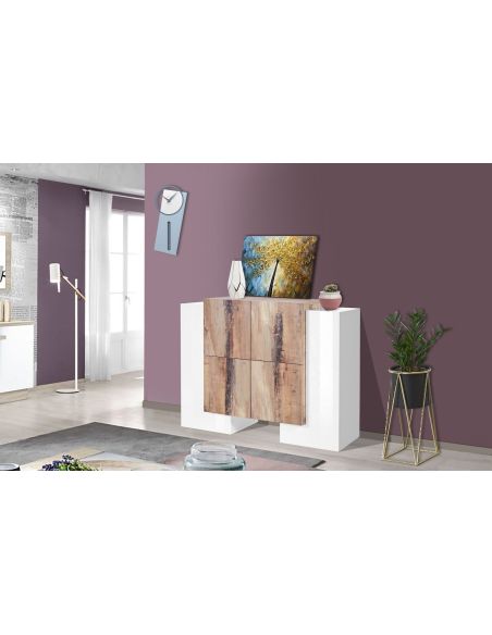 Credenza alta design moderno Kevin H2A/4A WM