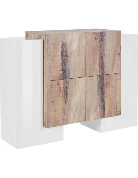 Credenza alta design moderno Kevin H2A/4A WM