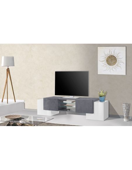 Mobile porta TV design particolare Kevin 190 WR