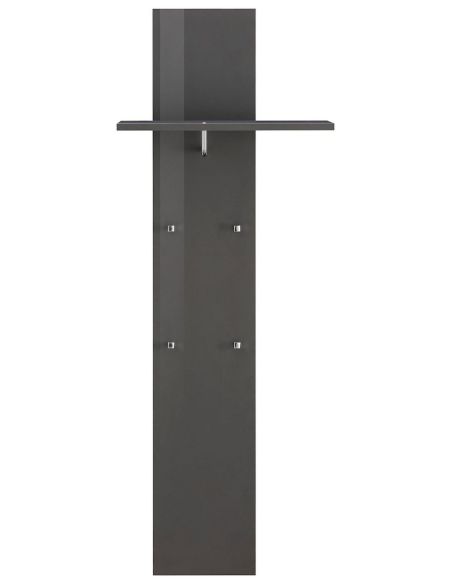 Appendiabiti a muro design moderno Neville Anthrax