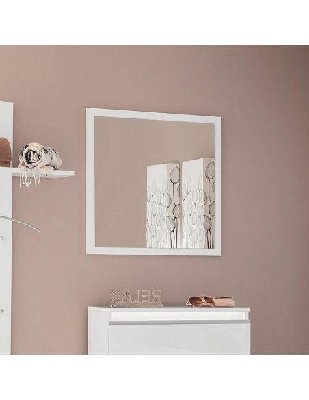 Specchio da parete moderno Bonny 60 White