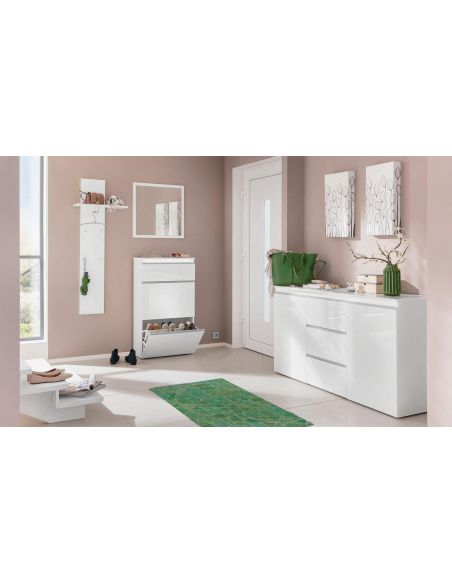 Specchio da parete moderno Bonny 60 White