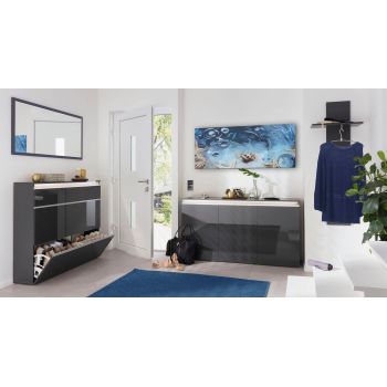 Specchio da parete moderno Bonny 120 Anthrax 2