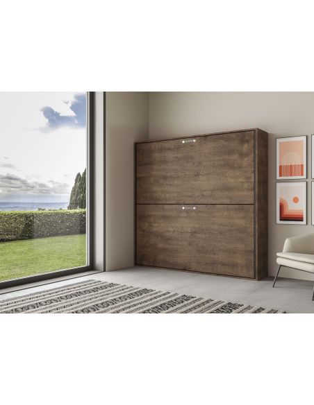 Letto a castello a scomparsa moderno Auda